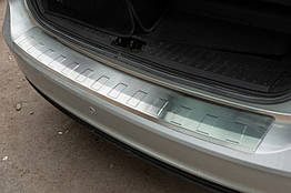 Накладка на задній бампер для Ford C-Max/Grand C-Max (2010-2019) OmsaLine Нержавіюча сталь