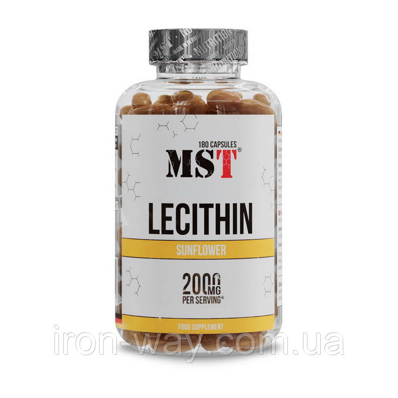 MST Sunflower Lecithin 2000 mg (180 caps), фото 1