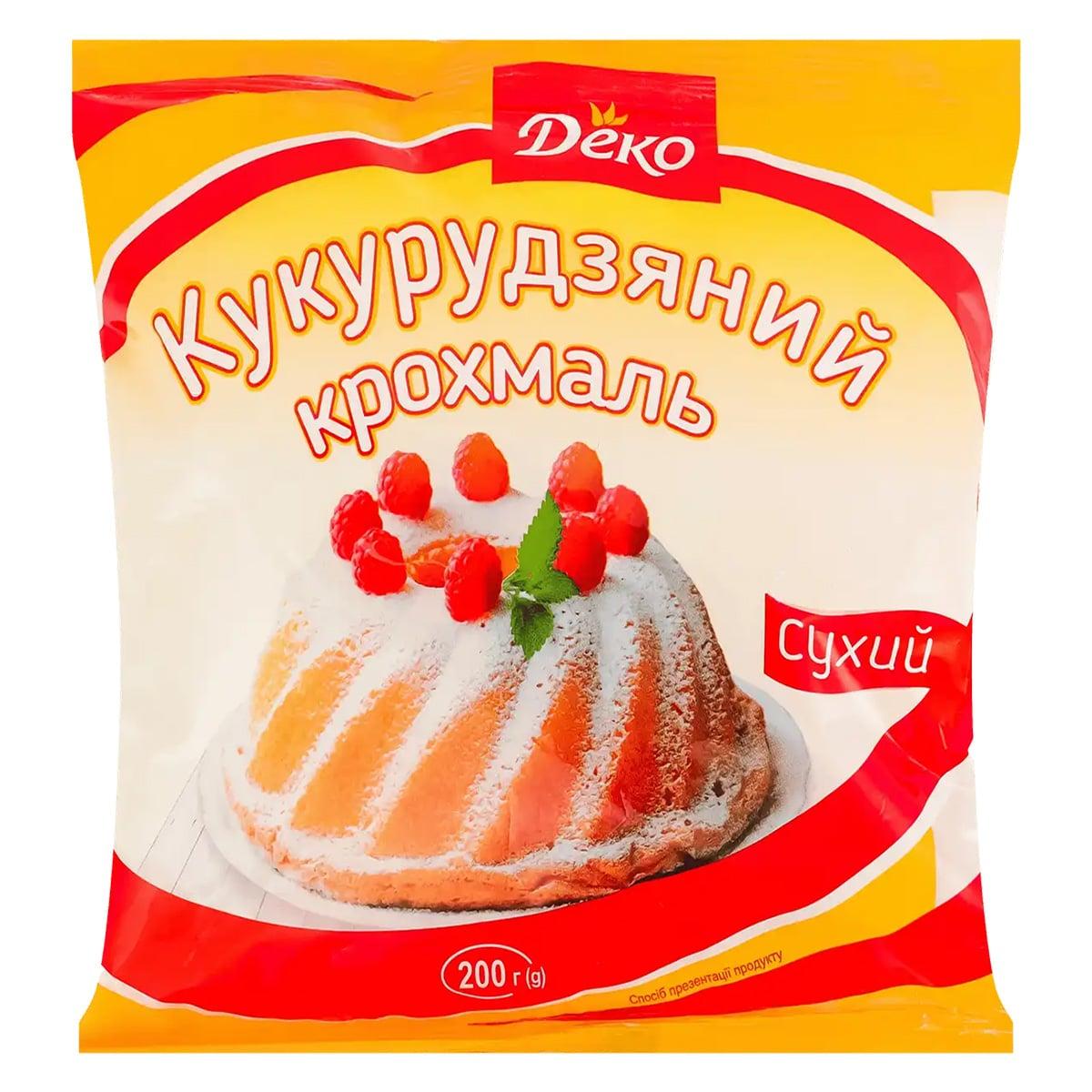 Крохмаль Кукурудзяній Деко 200г