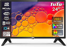 Телевізор 24 дюйми TuTu TUB24F1DN (T2/C/S2 Hotel Mode Dolby Digital)