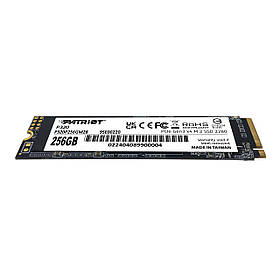 Накопичувач SSD 256GB Patriot P320 M.2 2280 PCIe 3.0 x4 NVMe TLC (P320P256GM28)