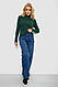 Кофта жіноча однотонна базова, колір зелений, 244R2032, фото 2