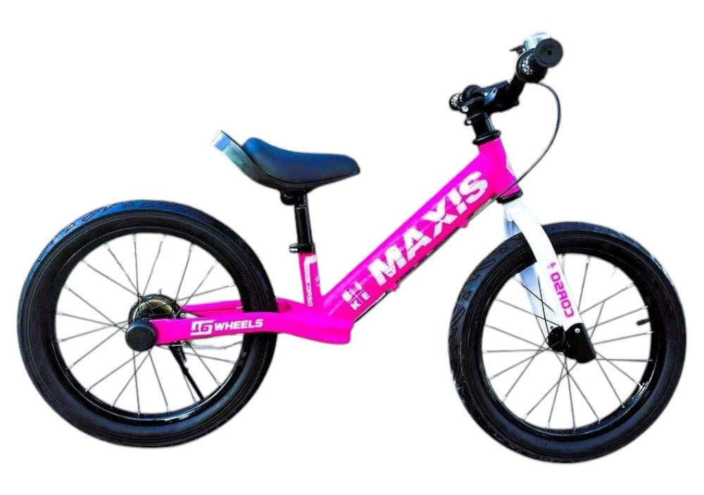 Велобіг (біговел) з надувними колесами 16 дюймів і ручним гальмом TM CORSO MAXIS арт. MX-48018, фото 1