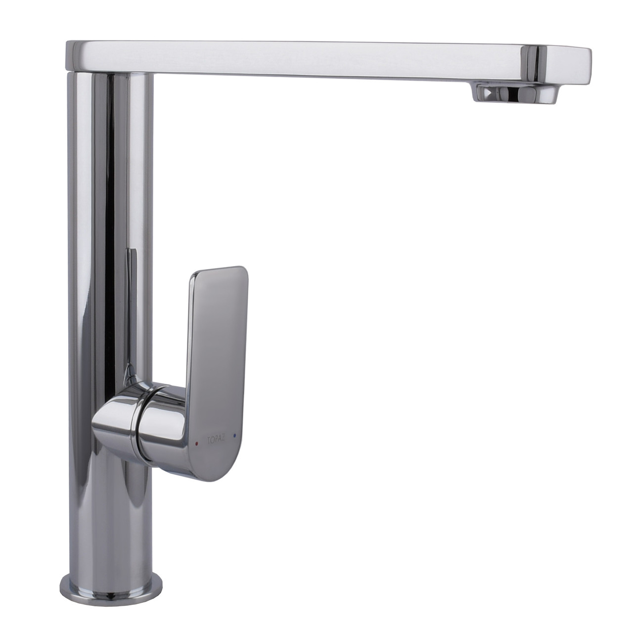 Змішувач для кухні латунний з поворотним виливом TOPAZ SARDINIA TS 8822-H18 Хром глянець, фото 1