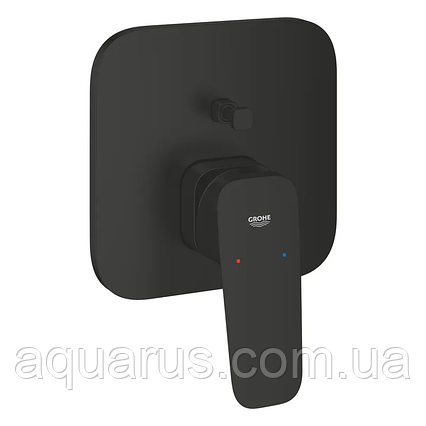 Змішувач одноважільний прихованого монтажу для ванни Grohe Cubeo з перемикачем на 2 положення (1017782430), фото 1