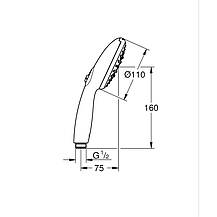 Ручний душ Grohe Tempesta 110 3 режими (28419003), фото 6