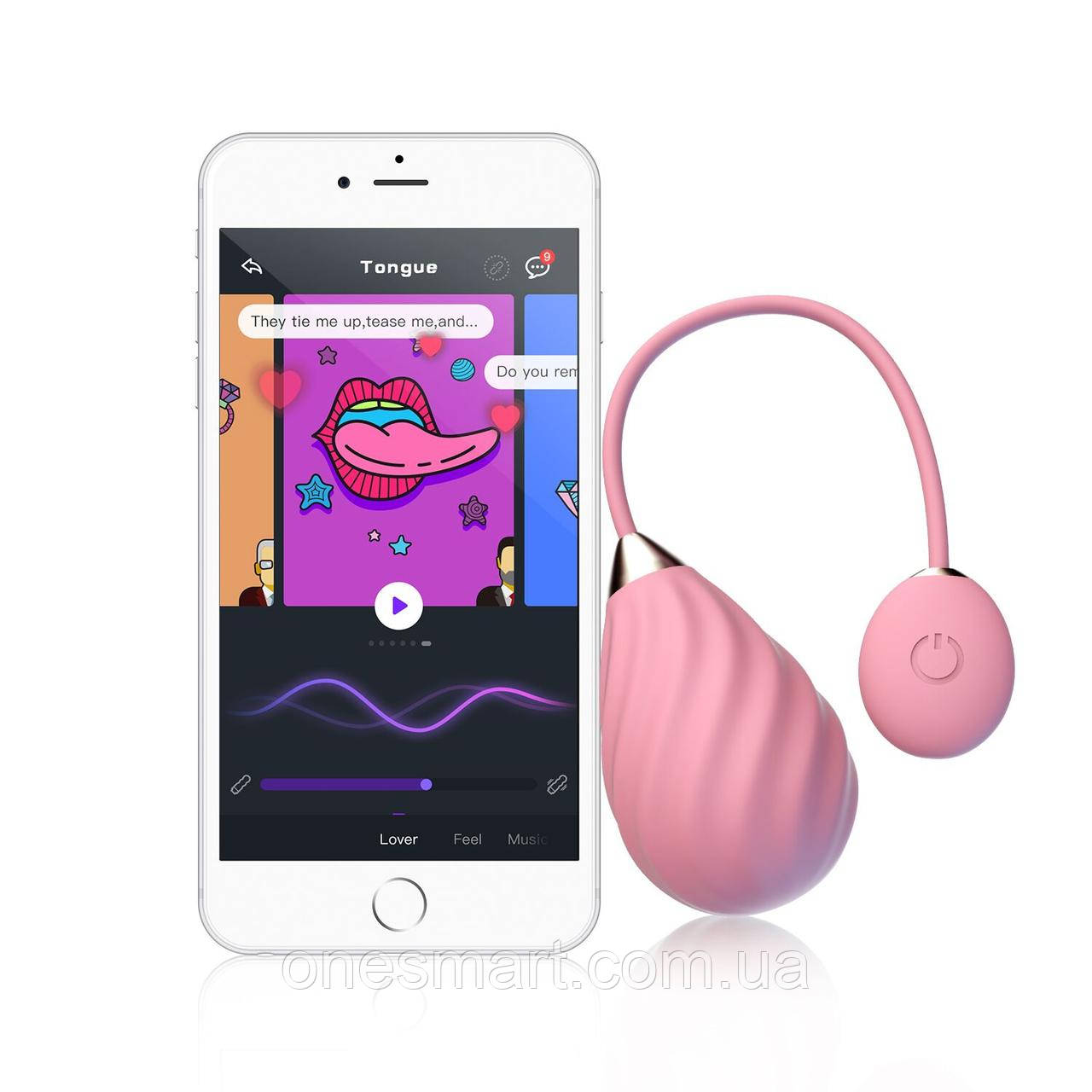 Смарт-виброяйцо Magic Motion Sundae для жінок з 10 режимами управління через смартфон, фото 1