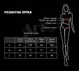 Сексуальне боді Art of Sex Josephine для ролевих ігор чорне з лакированого вінілового матеріалу розмір M, фото 4