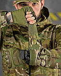 Польова Куртка Літня DEVIL Мультикам з карманами та липучками під шеврони ДЛ6597 ТМ, фото 7