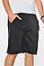 Шорти чоловічі чорного кольору 199898M, фото 2