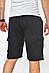 Шорти чоловічі однотонні чорного кольору р.L 199972M, фото 3