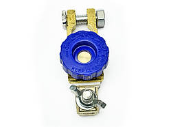 DDKT-В Клема АКБ з латунним вимикачем маси (мінусова)