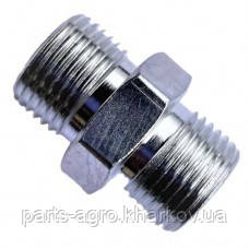 Штуцер 24  (м20х1,5-м20х1,5) грань 24