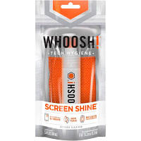 Оригінал! Спрей для очищення Whoosh! Screen Shine GO XL 100ml, microfiber 14x14cm (1FG100ENFR/1FG100XLENFR) - Вища Якість!