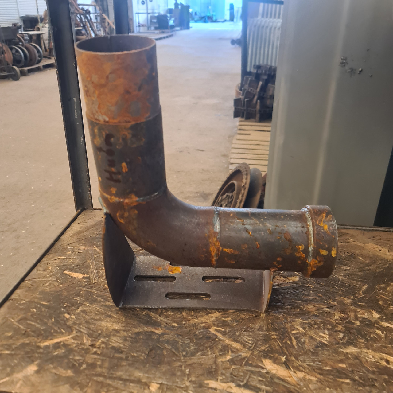 Труба випускна ( коліно) СК-5 Нива СМД-22 (22-17С3), фото 1