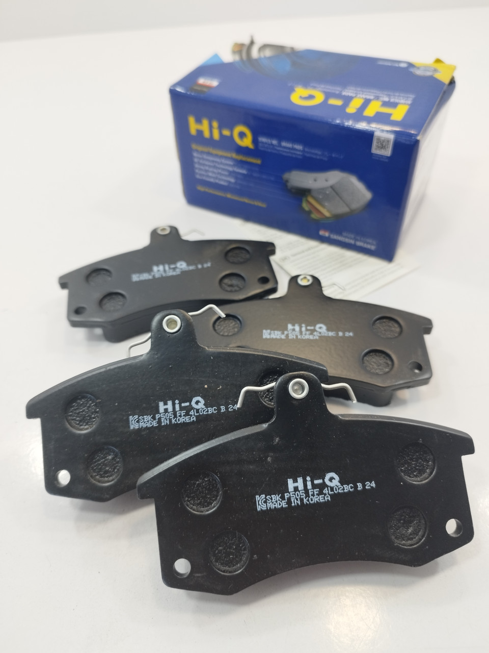 Колодки передні (к-т 4 шт.) ВАЗ 2108-15 HI-Q Корея (ориг)