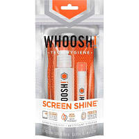 Оригінал! Спрей для очищення Whoosh! Screen Shine DUO 100+8ml, microfiber 14x14cm (1FG108ENFR) - Вища Якість!