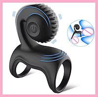 Віброкільце для продовження сексу, Ерекційне кільце з вібрацією для клітора, Силіконове кільце для пеніса, Інт