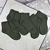 Шкарпетки чоловічі 12 пар середньої висоти «Олива» розмір 39-41 арт. 245Н.12, фото 3