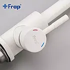Змішувач для кухні Frap F40899-1, білий, фото 4