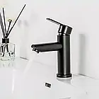 Змішувач для умивальника Frap F10801-6, чорний, фото 2