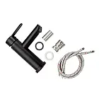 Змішувач для умивальника Frap F10801-6, чорний, фото 5