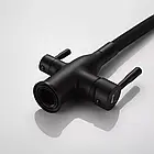 Змішувач для кухні під фільтр Frap F4396-6 з гнучким виливом, фото 4