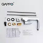 Змішувач для кухні GAPPO G4007, хром, фото 5
