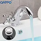 Змішувач для умивальника GAPPO G1042, хром, фото 3