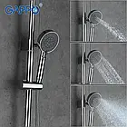 Душова система GAPPO G2402, вилив - перемикач на лійку, хром, фото 4