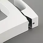 Змішувач для біде GAPPO G5007-8, білий/хром, фото 4