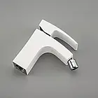 Змішувач для біде GAPPO G5007-8, білий/хром, фото 5