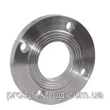 Фланець Ду65 ру10 нержавіючий плоский AISI 304, фото 1