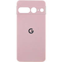 Чохол Silicone Cover Lakshmi Full Camera (AAA) with Logo для Google Pixel 7 Pro Рожевий / Pink Sand