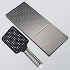 Душова система прихованого монтажу з тропічним душем GAPPO G7107-79 колір матовий графіт (збройова сталь), фото 4