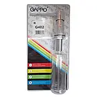 Дозатор, що вбудовується в мийку GAPPO G402, латунь/пластик, хром 300 мл, фото 3