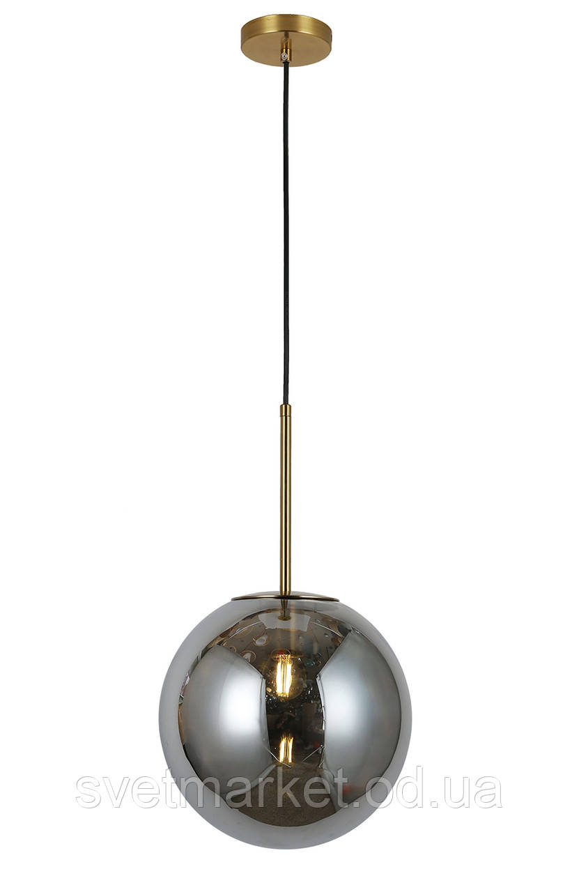 Дзеркальний підвісний світильник 9163425-1 BRZ+BK, фото 1