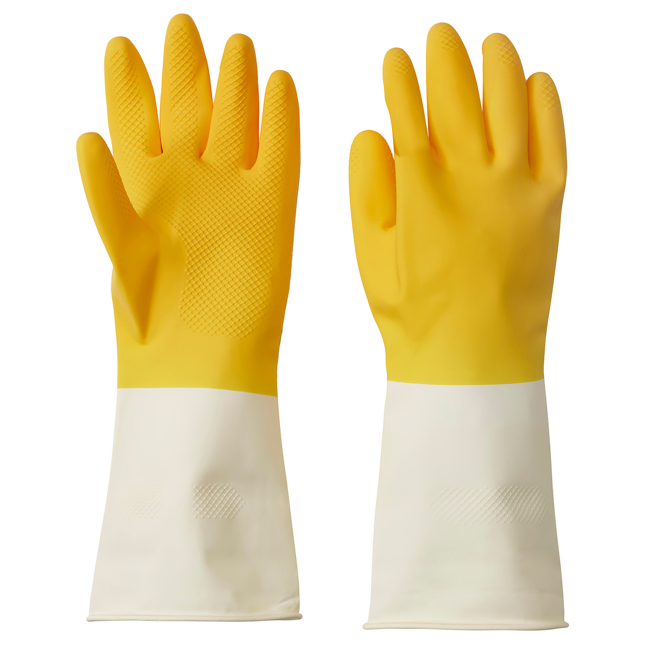 Рукавиці для прибирання IKEA RINNIG Розмір М Жовті 105.658.52, фото 1