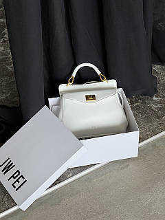 Сумка жіноча JW PEI LUCIA CLASSIC 27см Білий