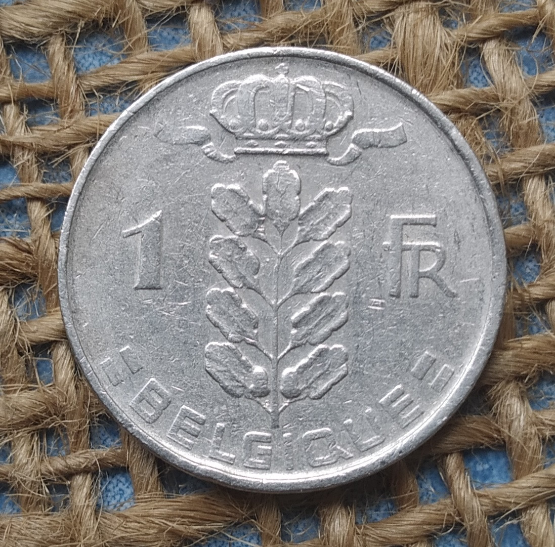 1 франк 1958 року. Бельгiя