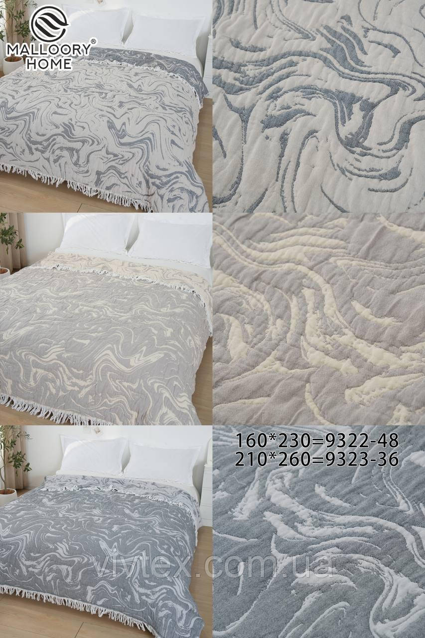 Плед-покривало муслін 210х250, фото 1