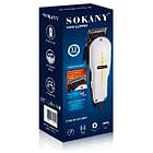 Машинка для стрижки волосся 15Вт + 4 насадки, від мережі, SK-9906 / Тример для стрижки волосся, фото 9