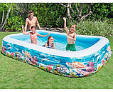 Надувний басейн для дітей Intex 58485 (Інтекс) 305 х 183 х 56 см, прямокутний, фото 2