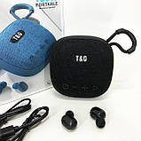 Блютуз колонка з хорошим звуком, Блютуз колонка з різнокольоровою підсвіткою Гучна RX-84, фото 4