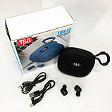 Блютуз колонка з хорошим звуком, Блютуз колонка з різнокольоровою підсвіткою Гучна RX-84, фото 8