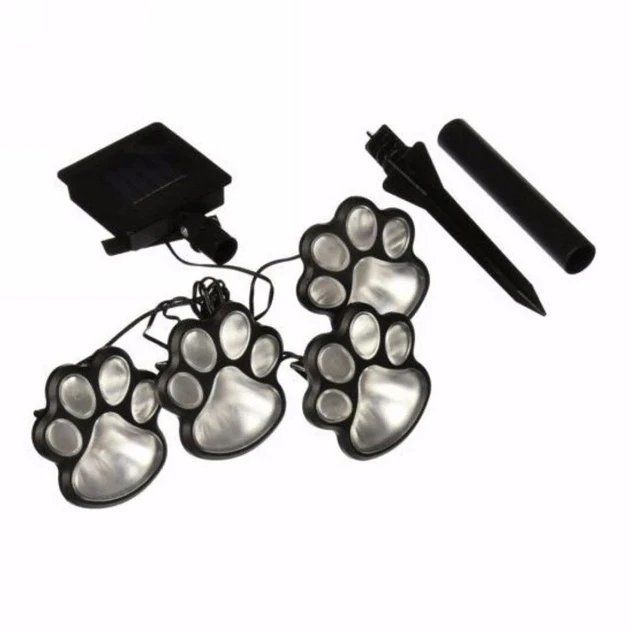 Світні сліди Paw Print Ligh декоративне освітлення саду YU227