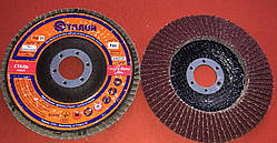 Круг 125 мм зерно 60 на болгарку Еталон пелюстковий