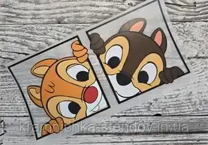 Термоналіпка на одяг "Чіп і Дейл", фото 1