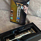 Електричний тример для волосся 5Вт + 4 насадки, від USB, SK-LF-9996 / Машинка для стрижки волосся, фото 6