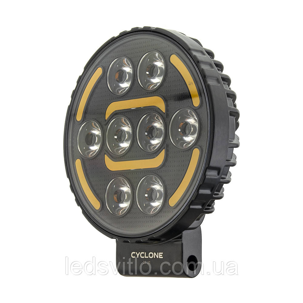 Світлодіодна автомобільна LED Фара CYCLONE WL-D18 26W+DRL STR Spot